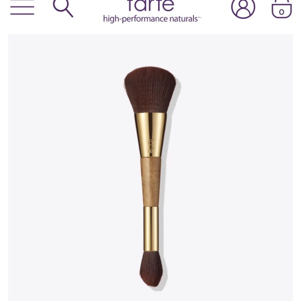 Tarte bronze and glow brush
